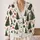 Christmas Trees and Gift Boxes for Festive Holiday Outings, Women's Winter Layering All-over Print Knitted Cardigan - 2