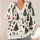 Christmas Trees and Gift Boxes for Festive Holiday Outings, Women's Winter Layering All-over Print Knitted Cardigan - 4