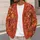 Autumn Leaves and Golden Wildflowers for Cozy Everyday Layering, Women's Fall Style All-over Print Knitted Cardigan - 5