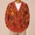 Autumn Leaves and Golden Wildflowers for Cozy Everyday Layering, Women's Fall Style All-over Print Knitted Cardigan - 6