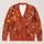Autumn Leaves and Golden Wildflowers for Cozy Everyday Layering, Women's Fall Style All-over Print Knitted Cardigan - 1