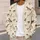 Brown Horse Medallions and Dots for Equestrian Weekend Getaways, Plus Size Women All-over Print Knitted Cardigan - 5