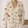 Brown Horse Medallions and Dots for Equestrian Weekend Getaways, Plus Size Women All-over Print Knitted Cardigan - 2