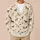 Brown Horse Medallions and Dots for Equestrian Weekend Getaways, Plus Size Women All-over Print Knitted Cardigan - 6