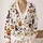 Halloween Ghost Cat Pumpkin Witches Theme for Festive Everyday Layering for Women All-over Print Knitted Cardigan - 2