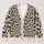 Halloween Leopard Bats for Casual Autumn Layering, Witchy Animal Style for Women All-over Print Knitted Cardigan - 1