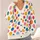 Colorful Polka Dots For Everyday Layering, Weekend Outings, And Easy Casual Style All-over Print Knitted Cardigan - 4