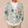 Teal And Mustard Wildflowers For Spring Layering, Vacation Days, And Date Outfits All-over Print Knitted Cardigan - 6
