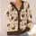 Pug Dog Hearts For Cozy Everyday Layering And Casual Weekend Wear For Women Dog Lovers All-over Print Knitted Cardigan - 4