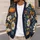 Pumpkin Daisy Autumn Blooms For Cozy Fall Layering And Everyday Women’s Style Looks All-over Print Knitted Cardigan - 5
