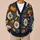 Pumpkin Daisy Autumn Blooms For Cozy Fall Layering And Everyday Women’s Style Looks All-over Print Knitted Cardigan - 6