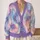 Pastel Cosmic Nebula Stars For Dreamy Everyday Layering And Boho Weekend Style Women All-over Print Knitted Cardigan - 2