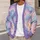 Pastel Cosmic Nebula Stars For Dreamy Everyday Layering And Boho Weekend Style Women All-over Print Knitted Cardigan - 5
