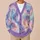 Pastel Cosmic Nebula Stars For Dreamy Everyday Layering And Boho Weekend Style Women All-over Print Knitted Cardigan - 6