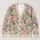 Vintage Meadow Blooms for Relaxed Weekend Layering and Soft Cottage Garden Wardrobes All-over Print Knitted Cardigan - 1