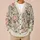 Vintage Meadow Blooms for Relaxed Weekend Layering and Soft Cottage Garden Wardrobes All-over Print Knitted Cardigan - 6