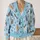 Playful Cat Silhouettes for Cozy Fall Layering and Relaxed Everyday Style at Home All-over Print Knitted Cardigan - 2