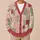 Women's Rose Floral Patchwork Layering Top For Spring Casual Cottagecore Gift Style All-over Print Knitted Cardigan - 6