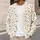 Scattered Reindeer Faces For Cozy Winter Layering And Festive Cabin Style For Women All-over Print Knitted Cardigan - 5