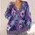 Lavender Violet Floral Texture For Relaxed Layering And Creative Everyday Outfits All-over Print Knitted Cardigan - 4