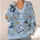 Blue Deer Witch Hats and Golden Bells for Cozy Autumn Gatherings and Gift Giving All-over Print Knitted Cardigan - 4