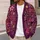 Pink Wildflower Botanical Blooms For Autumn Layering And Everyday Style For Women Gift All-over Print Knitted Cardigan - 5