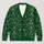 Emerald Celtic Botanical Vines for Autumn Layering and Everyday Elegance for Women All-over Print Knitted Cardigan - 1