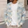 Starfish And Seashell Coastal Stripes For Beach Vacations And Relaxed Summer Layering All-over Print Knitted Cardigan - 5