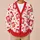 Pink Ice Cream Hearts And Polka Dots For Sweet Everyday Layering Style All-over Print Knitted Cardigan - 6
