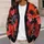 Bold Abstract Floral Blooms For Colorful Everyday Layering And Weekend Outfits For Her All-over Print Knitted Cardigan - 5