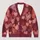 Romantic Heart Motifs for Everyday Dates and Commuting, Women’s Gentle Retro Style All-over Print Knitted Cardigan - 1