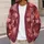 Romantic Heart Motifs for Everyday Dates and Commuting, Women’s Gentle Retro Style All-over Print Knitted Cardigan - 5