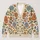 Rustic Folk Floral Blooms For Autumn Layering And Everyday Outings For Women This Season All-over Print Knitted Cardigan - 1