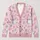 Allison Watercolor Snowmen and Snowflakes for Cozy Winter Layering, Sweet Seasonal Style All-over Print Knitted Cardigan - 1
