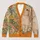 Lop-Eared Rabbit With Wildflowers For Everyday Cottagecore Layering, Nature Lovers All-over Print Knitted Cardigan - 1