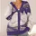 Sleeping White Cat Floral Waves Cozy Everyday Layering Gift For Cat Lovers Women All-over Print Knitted Cardigan - 4