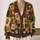 Vintage Paw Motif Travel Companion for Weekend Getaways and Pet Lover Adventures All-over Print Knitted Cardigan - 2