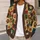 Vintage Paw Motif Travel Companion for Weekend Getaways and Pet Lover Adventures All-over Print Knitted Cardigan - 5