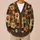 Vintage Paw Motif Travel Companion for Weekend Getaways and Pet Lover Adventures All-over Print Knitted Cardigan - 6