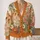 Cute Hamster and Wildflower Scene for Cozy Everyday Layering and Nature-Loving Women All-over Print Knitted Cardigan - 2