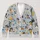 Pirate Dog Motifs for Relaxed Weekend Layers and Casual Adventures for Dog Lovers All-over Print Knitted Cardigan - 1