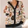 Maneki-Neko Lucky Cats for Japanese-Inspired Everyday Layering, Women’s Gift Idea All-over Print Knitted Cardigan - 4