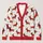 Festive Dachshund Dogs in Santa Sweaters for Holiday Travel and Cozy Winter Days All-over Print Knitted Cardigan - 1