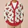 Festive Dachshund Dogs in Santa Sweaters for Holiday Travel and Cozy Winter Days All-over Print Knitted Cardigan - 6