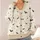 Midnight Bat And Star Motifs For Autumn Layering, Whimsical Gothic Style For Women All-over Print Knitted Cardigan - 4