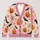 Pastel Halloween Pumpkins, Bats and Spiderwebs for Cozy Autumn Layering for Women All-over Print Knitted Cardigan - 1