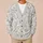 Monochrome Floral Botanical Layering Style for Soft Everyday Garden Living All-over Print Knitted Cardigan - 6
