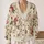 Vintage Rose Floral Blooms for Romantic Everyday Layering and Garden Gatherings All Year All-over Print Knitted Cardigan - 2