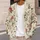 Vintage Rose Floral Blooms for Romantic Everyday Layering and Garden Gatherings All Year All-over Print Knitted Cardigan - 5