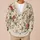 Vintage Rose Floral Blooms for Romantic Everyday Layering and Garden Gatherings All Year All-over Print Knitted Cardigan - 6